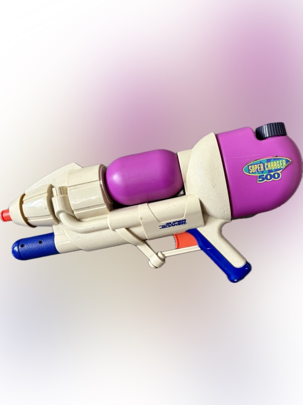 Vintage Super Soaker Super Charger 500 Air Pressure Water Gun 1998 Larami